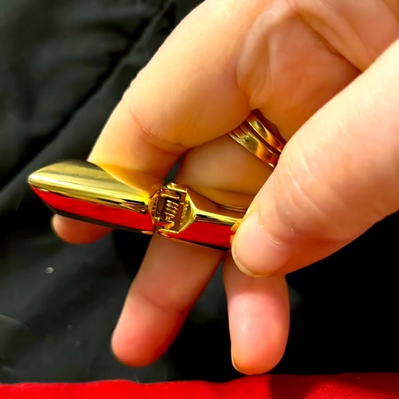 Vintage Gold filled classy bracelet with a well made hinge. Christmas box. - Picture 6 of 9